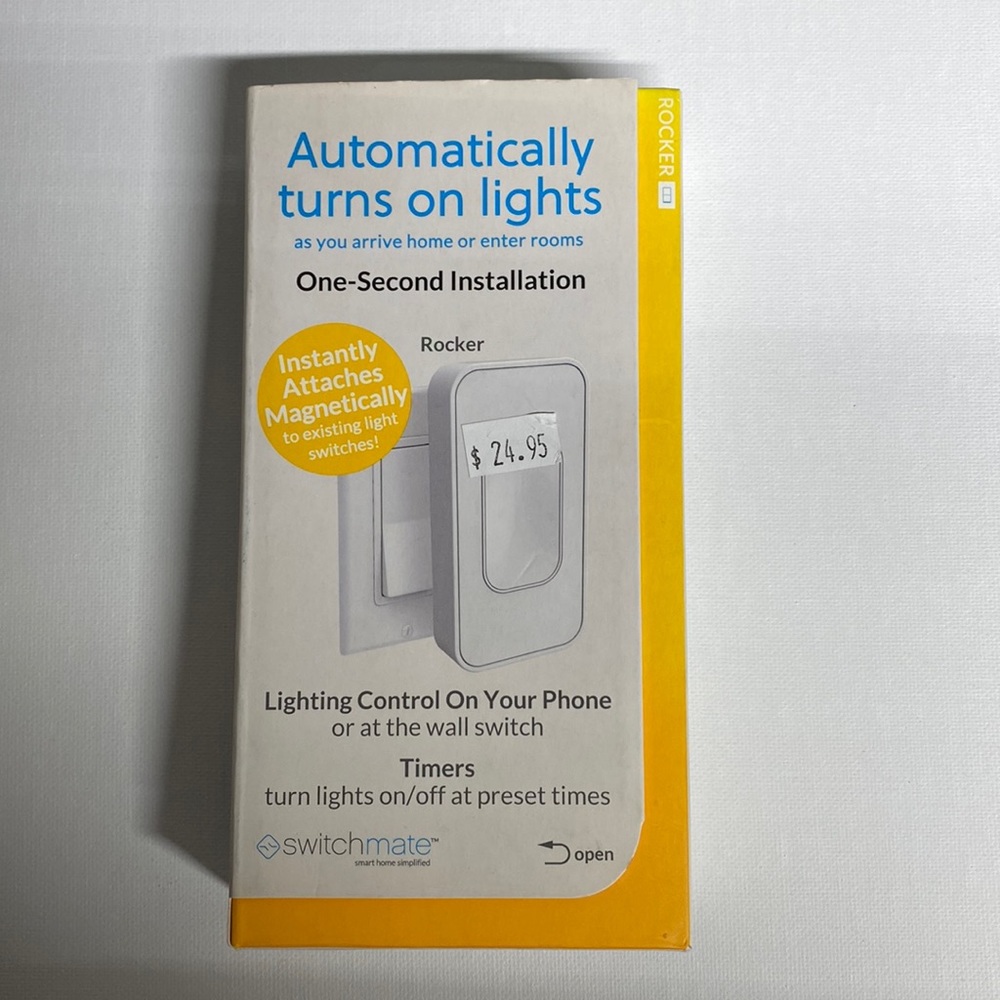 Switchmate Automatically Turns on Lights